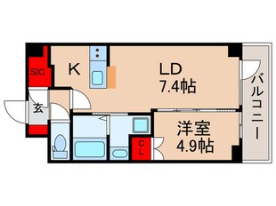 アルファプライム東陽町の物件間取画像